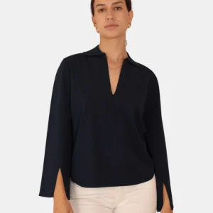 KANGRA - Polo A Manica Corta Blu