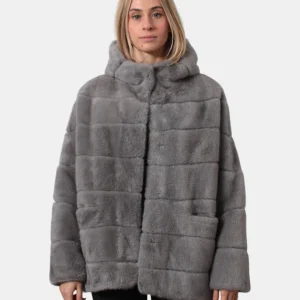 LEON & LOULOU - Pelliccie Grigio