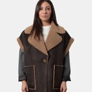 LEON & LOULOU - Pelliccie Marrone