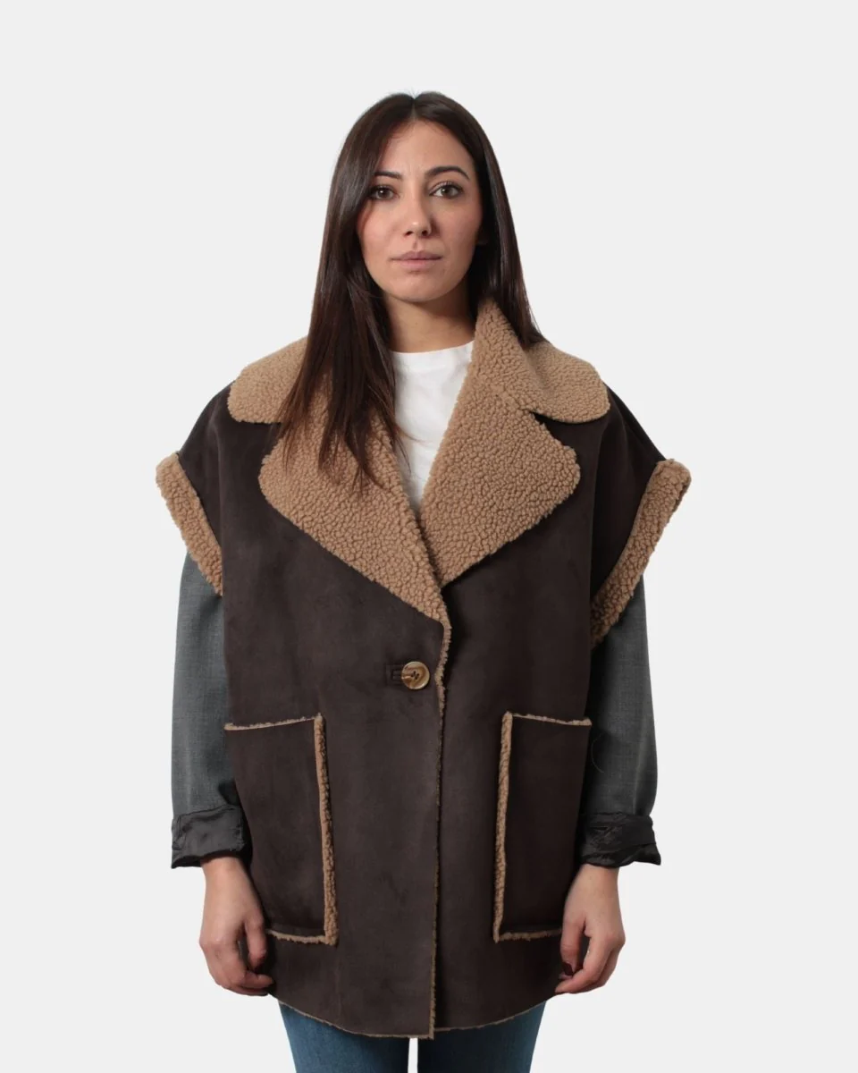 LEON & LOULOU - Pelliccie Marrone