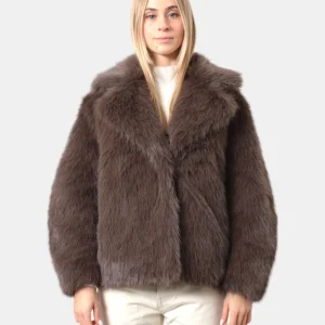 LEON & LOULOU - Pelliccie Marrone