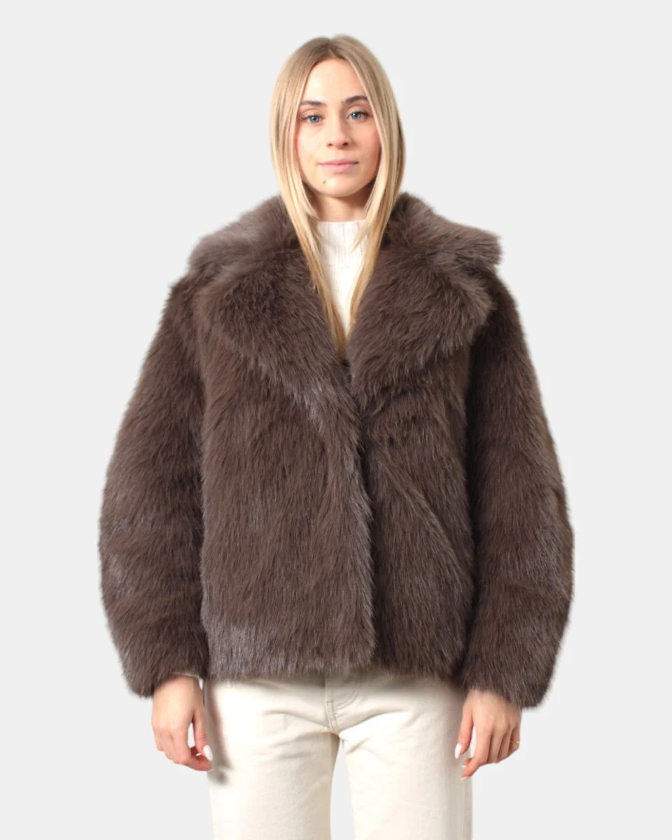 LEON & LOULOU - Pelliccie Marrone