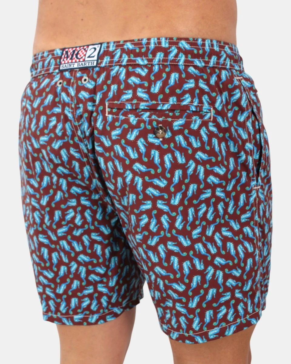 LIGHT AND STRETCH SWIMSHORT - SEAHORSE DANCE 18 - immagine 4