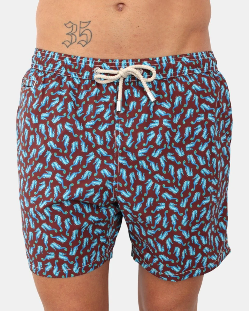 LIGHT AND STRETCH SWIMSHORT - SEAHORSE DANCE 18