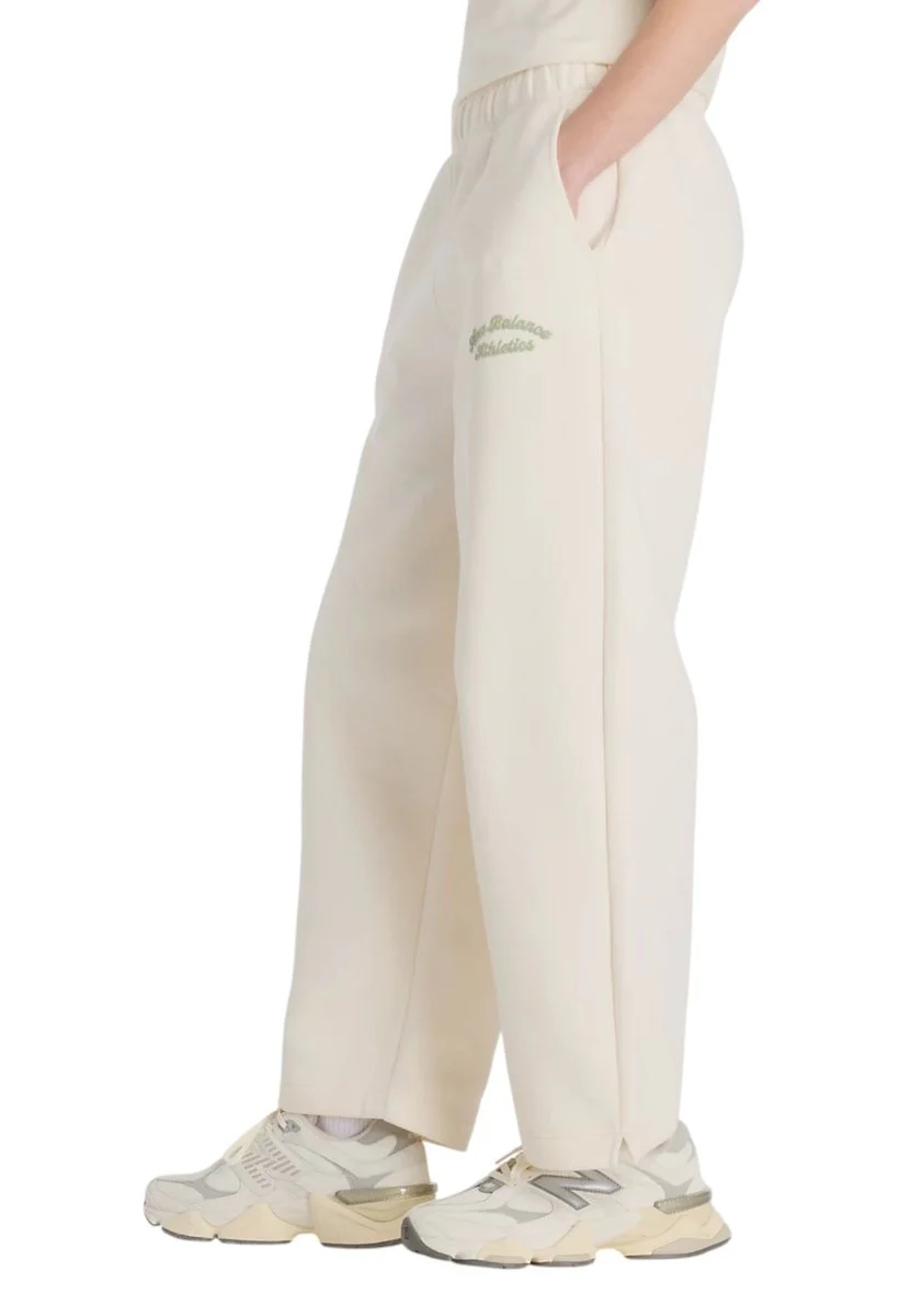 linear heritage fleece barrel leg pant - permafrost - immagine 3