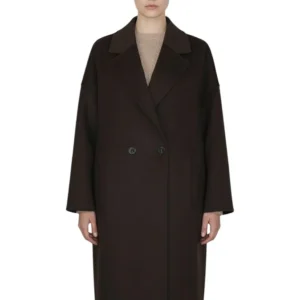 lungo 2 bottoni over - brown