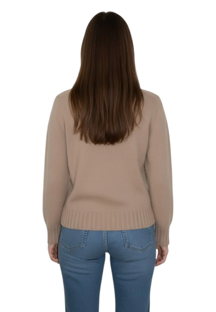 lupetto in finezza 7 - noce - immagine 4