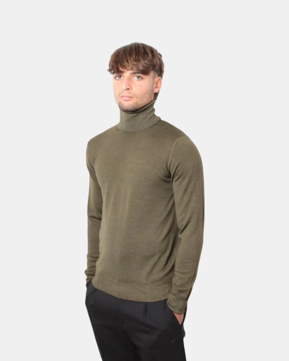 MAGLIA A DOLCEVITA ALTEA - 45 VERDE - immagine 3