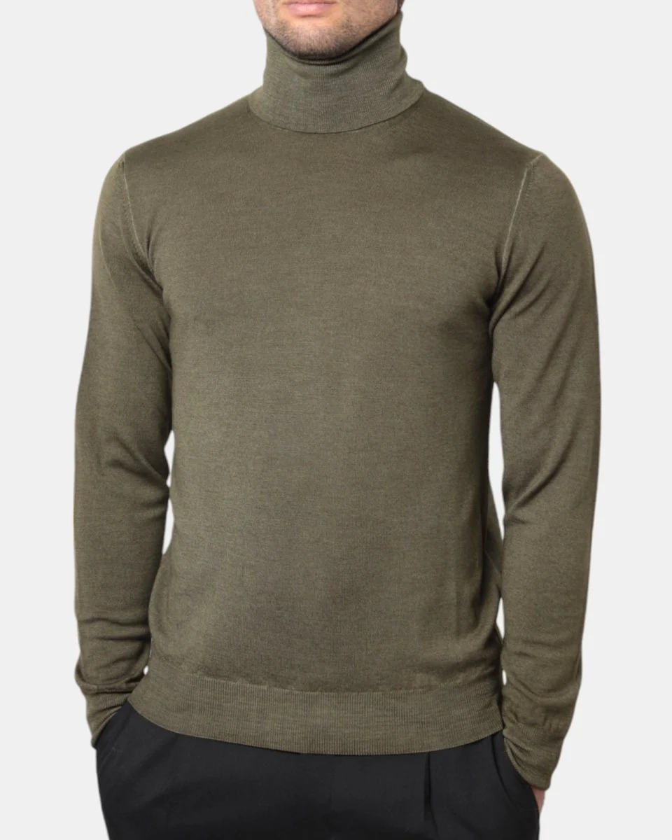 MAGLIA A DOLCEVITA ALTEA - 45 VERDE - immagine 5