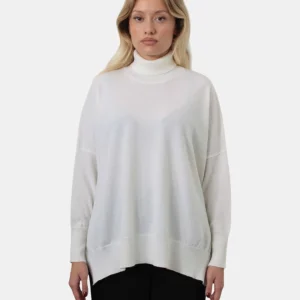 MAGLIA A DOLCEVITA RASATO DANIELE FIESOLI - 01 BIANCO