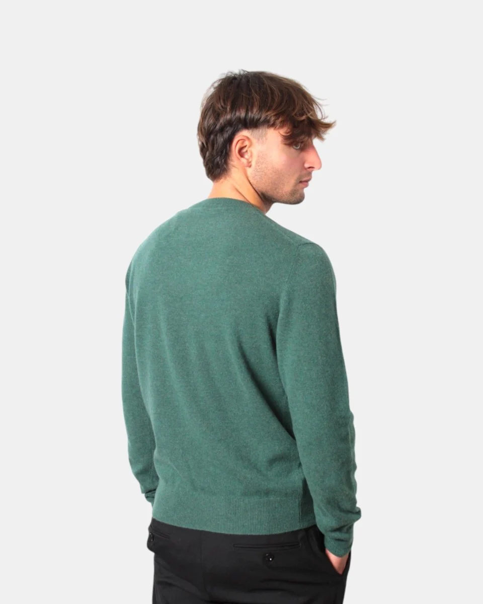 MAGLIA A GIROCOLLO ALTEA - 47 VERDE - immagine 4