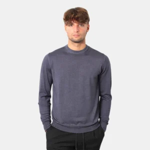 MAGLIA A GIROCOLLO ALTEA - 8 BLU