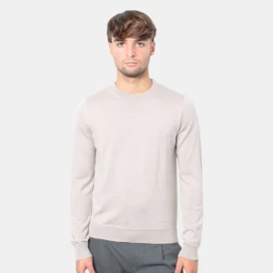 MAGLIA A GIROCOLLO BELLWOOD - 000011 BEIGE