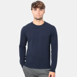 MAGLIA A GIROCOLLO BELLWOOD - 000015 BLU SCURO