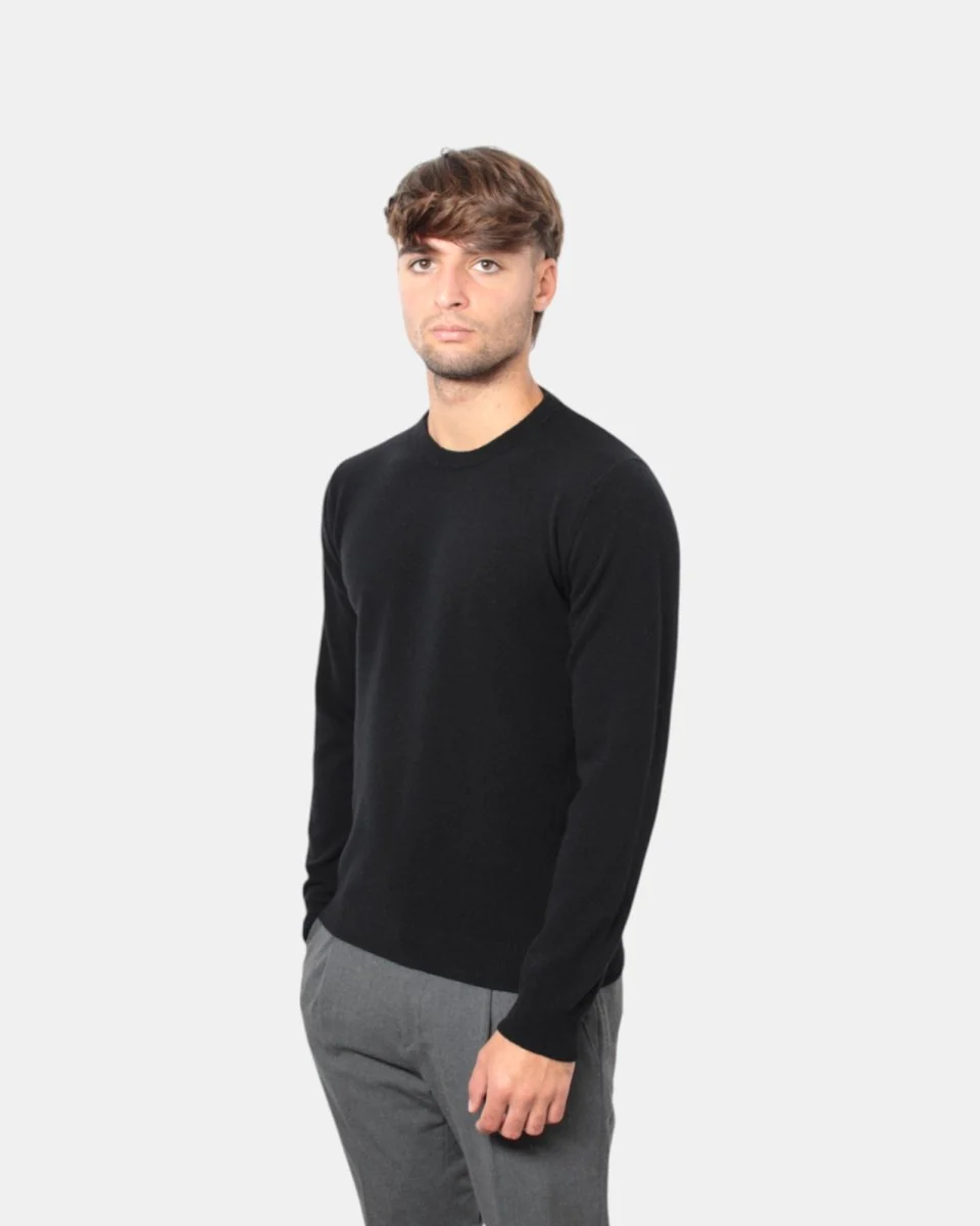 MAGLIA A GIROCOLLO BELLWOOD - 000016 NERO - immagine 3