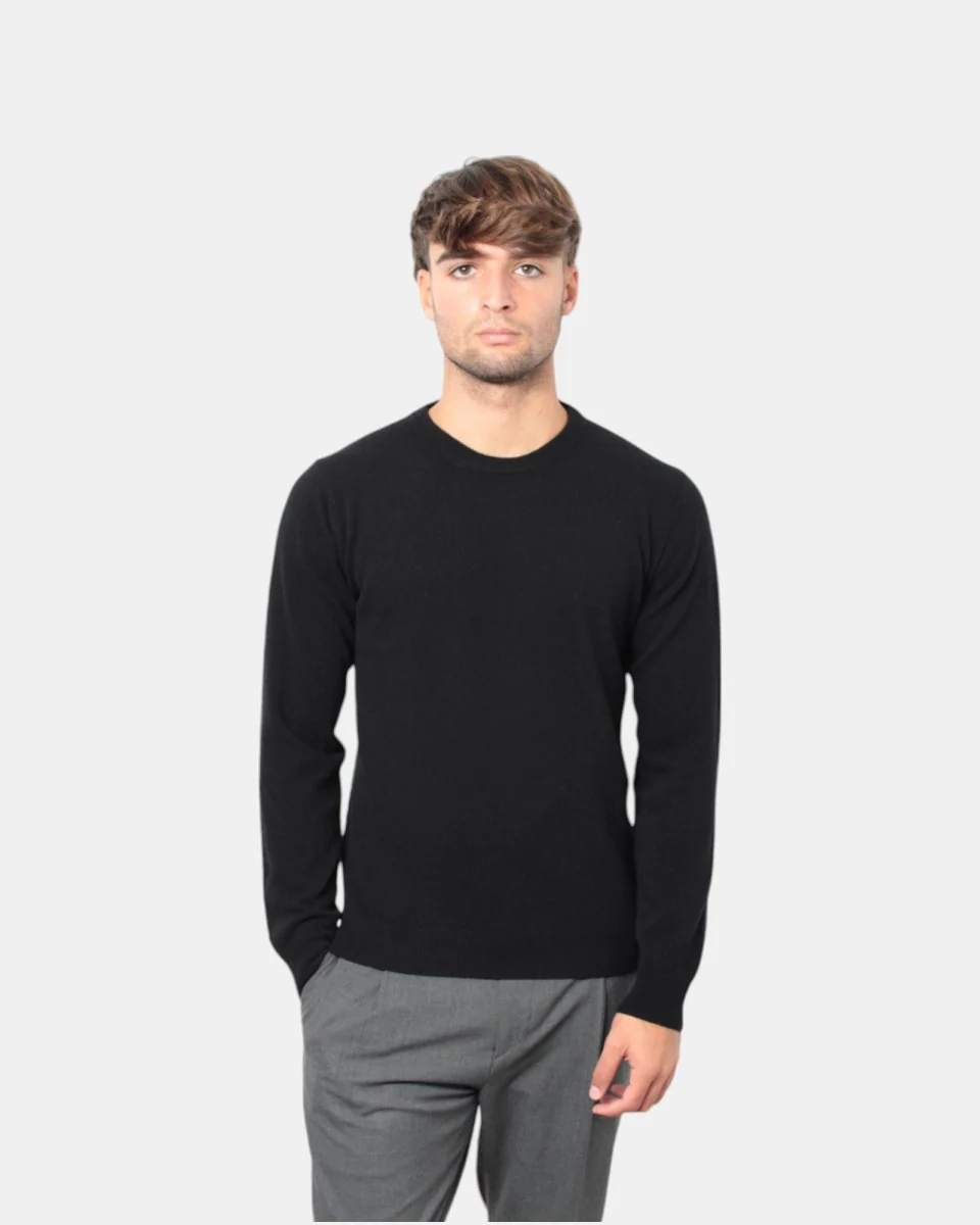 MAGLIA A GIROCOLLO BELLWOOD - 000016 NERO - immagine 2