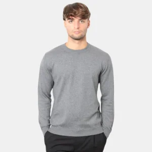 MAGLIA A GIROCOLLO BELLWOOD - 000072 GRIGIO FLANELLA