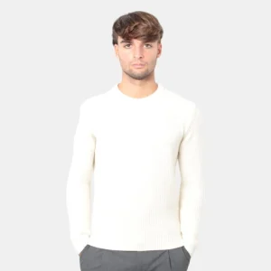 MAGLIA A GIROCOLLO BELLWOOD COSTA INGLESE - 000021 LATTE