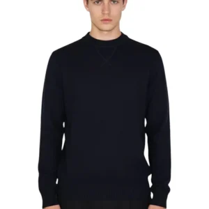 maglia a girocollo - blu navy