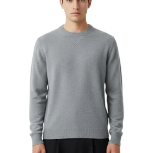 maglia a girocollo - grigio medio