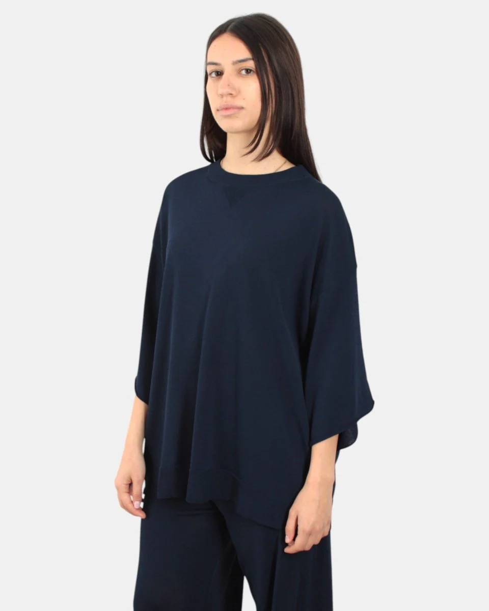 maglia a girocollo jei-o 2000 blu - immagine 3