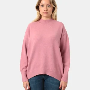 MAGLIA A GIROCOLLO JIJIL - BLUSH