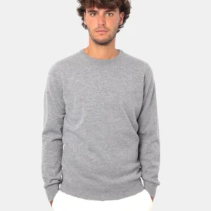 MAGLIA A GIROCOLLO KANGRA - 00012 GRIGIO