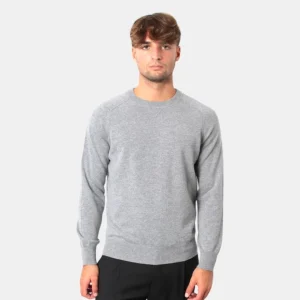 MAGLIA A GIROCOLLO KANGRA - 00012 GRIGIO