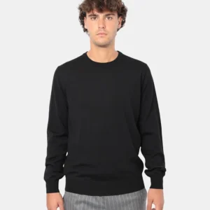 MAGLIA A GIROCOLLO KANGRA - 00013 NERO