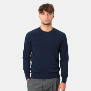 MAGLIA A GIROCOLLO KANGRA - 00038 BLU