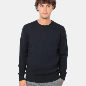 MAGLIA A GIROCOLLO KANGRA - 00041 BLU