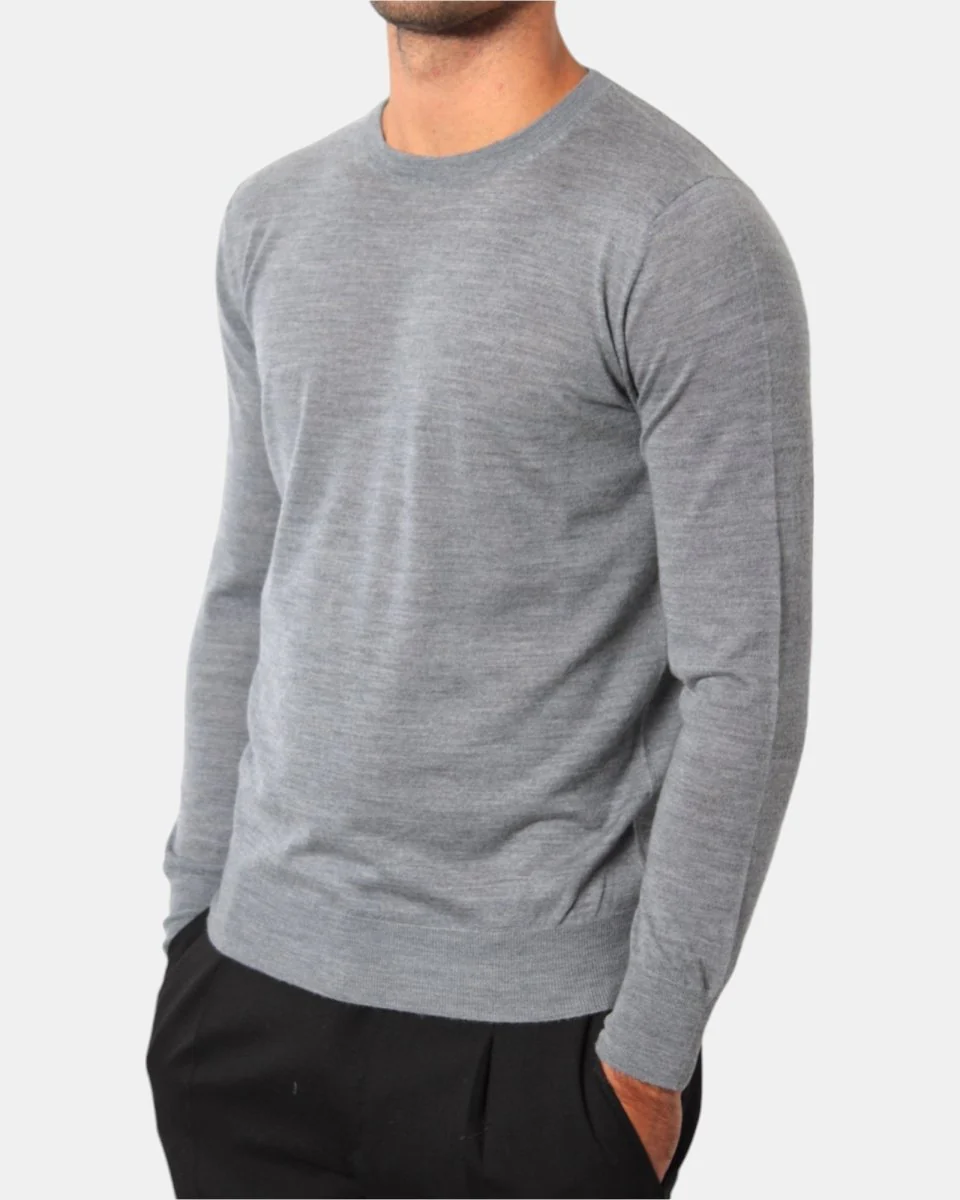 MAGLIA A GIROCOLLO KANGRA - 00217 GRIGIO - immagine 5
