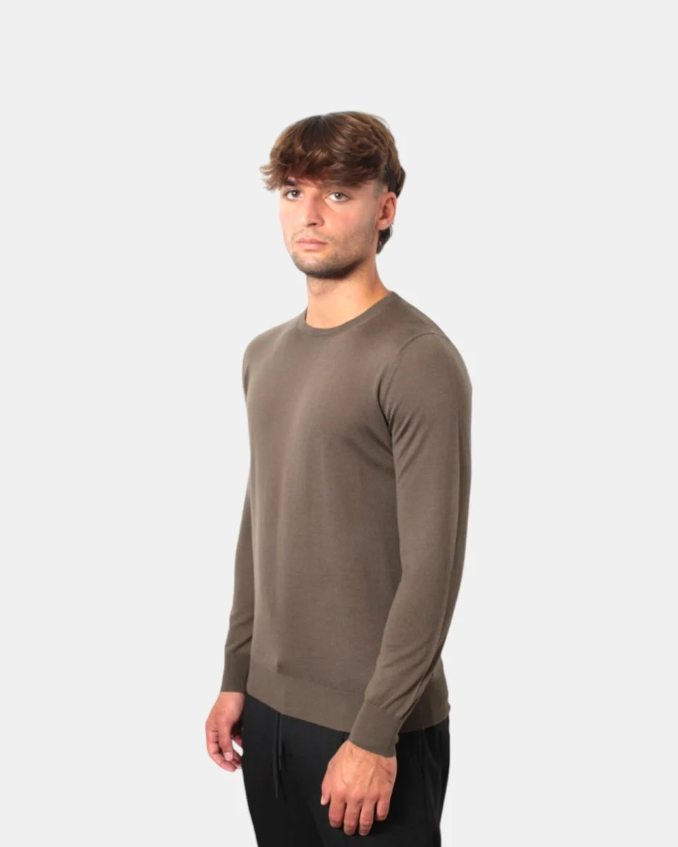 MAGLIA A GIROCOLLO KANGRA - 00239 BRUCIATO - immagine 3