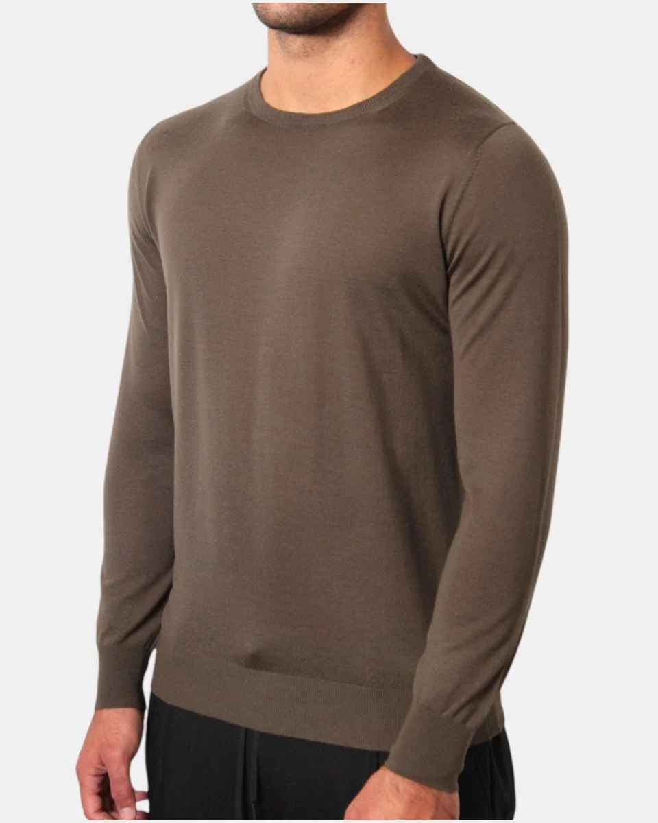 MAGLIA A GIROCOLLO KANGRA - 00239 BRUCIATO - immagine 5