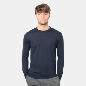 MAGLIA A GIROCOLLO KANGRA - 00248 BLU