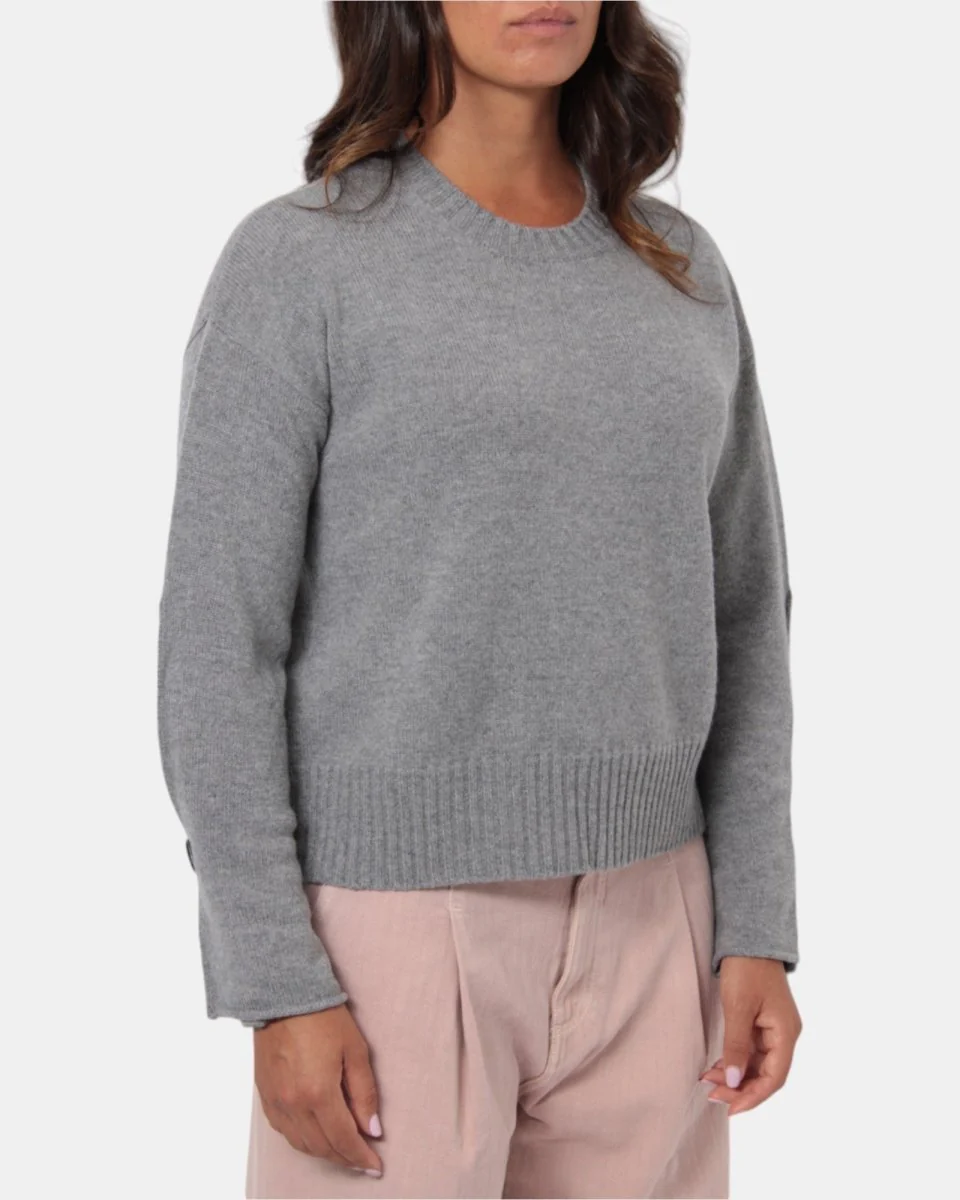 MAGLIA A GIROCOLLO KANGRA - 00622 GRIGIO - immagine 5