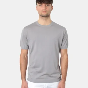 MAGLIA A GIROCOLLO KANGRA IN RASATO CALATO - 29 PERLA