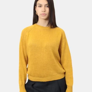 Maglia a girocollo - limone