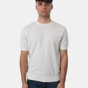 MAGLIA A GIROCOLLO PAOLO PECORA - 1102 PANNA