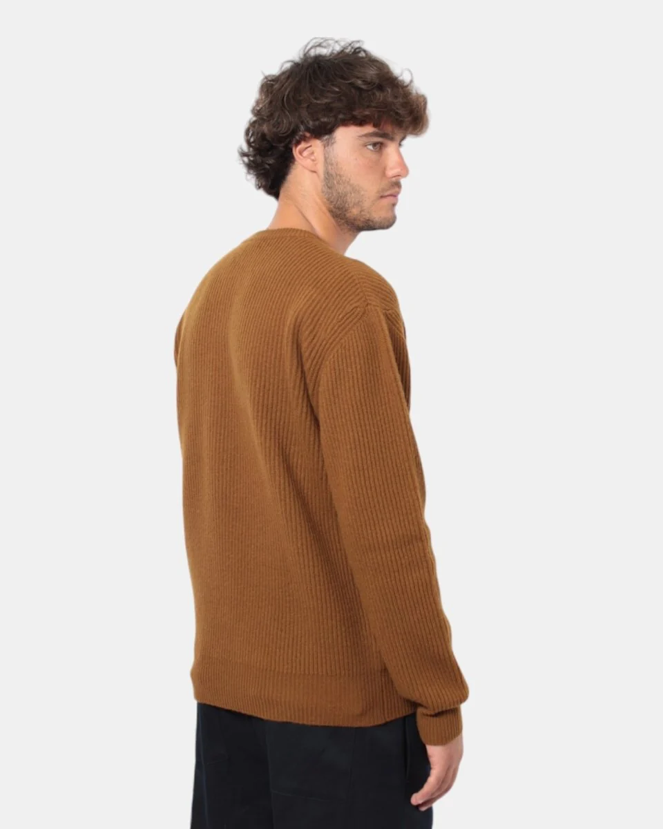 MAGLIA A GIROCOLLO PAOLO PECORA - 2262 BRUCIATO - immagine 4