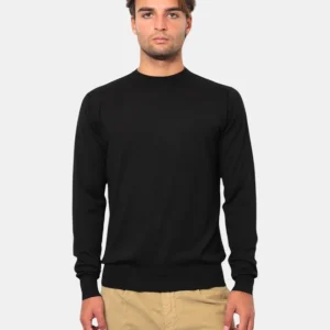 MAGLIA A GIROCOLLO PEOPLE OF SHIBUYA MOD. NOKKUNEW - 999 NERO