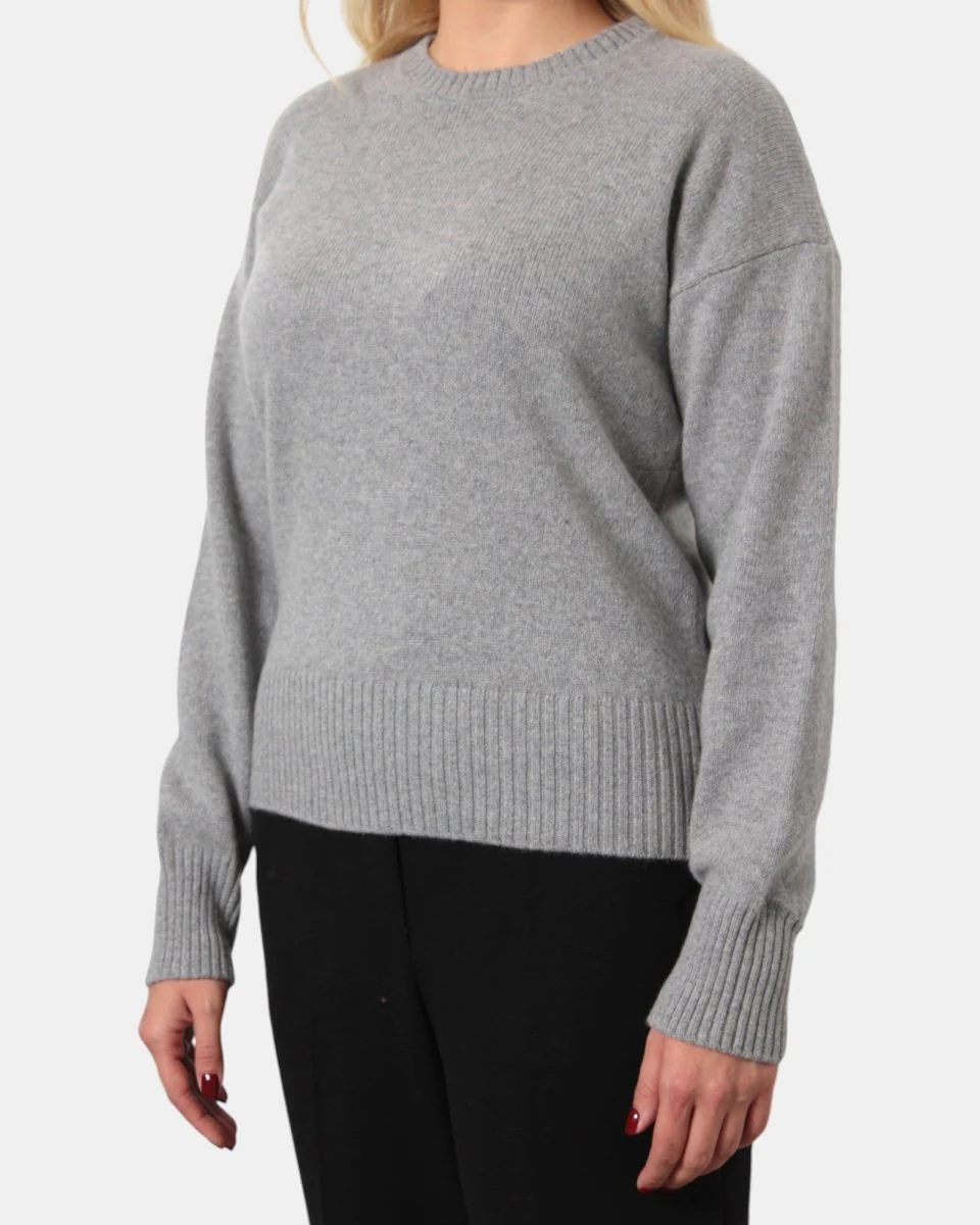 MAGLIA A GIROCOLLO RASATO DANIELE FIESOLI - 10 GREY - immagine 5