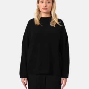 MAGLIA A GIROCOLLO RASATO DANIELE FIESOLI - 13 NERO