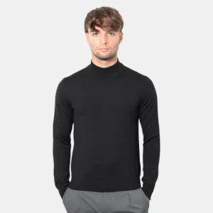 MAGLIA A LUPETTO BELLWOOD - 000016 NERO
