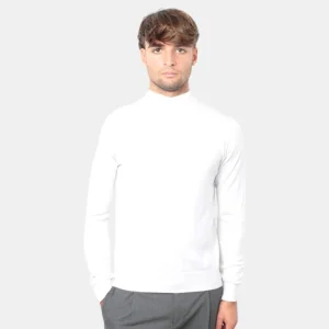 MAGLIA A LUPETTO BELLWOOD - 000021 LATTE