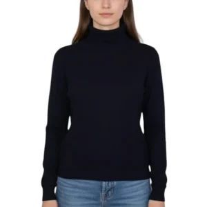 maglia a lupetto - blu