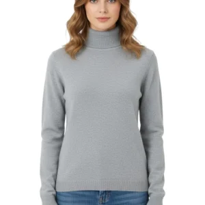 maglia a lupetto - grigio medio