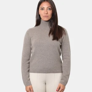 MAGLIA A LUPETTO KANGRA - 00010 BROWN