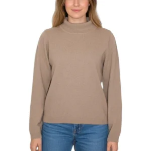 maglia a lupetto - noce