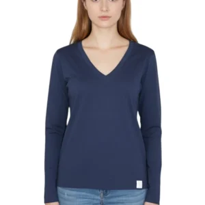 maglia a v - 608 navy